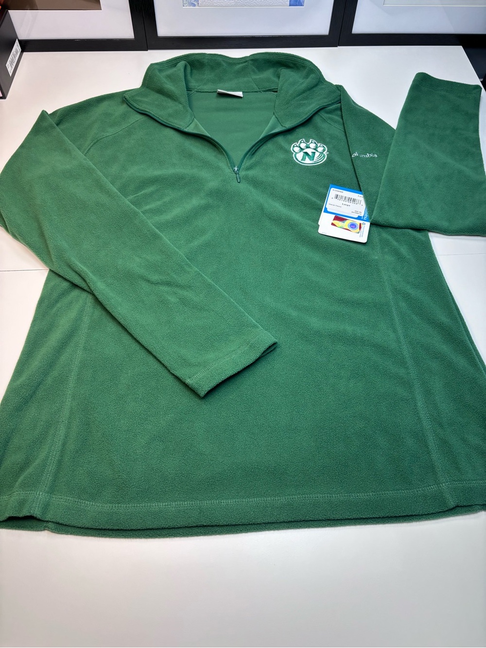 Columbia Women’s Northwest Missouri State Bearcats Quarter Zip Fleece Pullover L